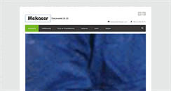 Desktop Screenshot of mekaser.com